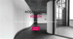 Desktop Screenshot of kurun.com.tr